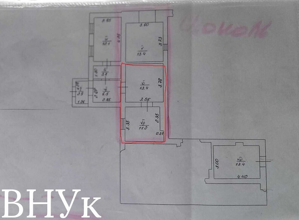 Продаж Квартира 1-кімнатна, 1/1 поверх на Івана Франка Луцк - изображение 5