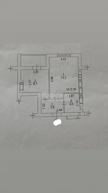 Продаж Квартира 1-кімнатна, 5/9 поверх на вул. Борткевича Харків - фото 4