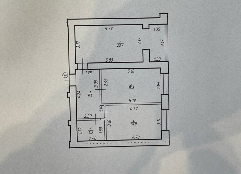 Продаж Квартира 2-кімнатна, 9/10 поверх на Вул.Юліана Целевича Івано-Франківськ - фото 11