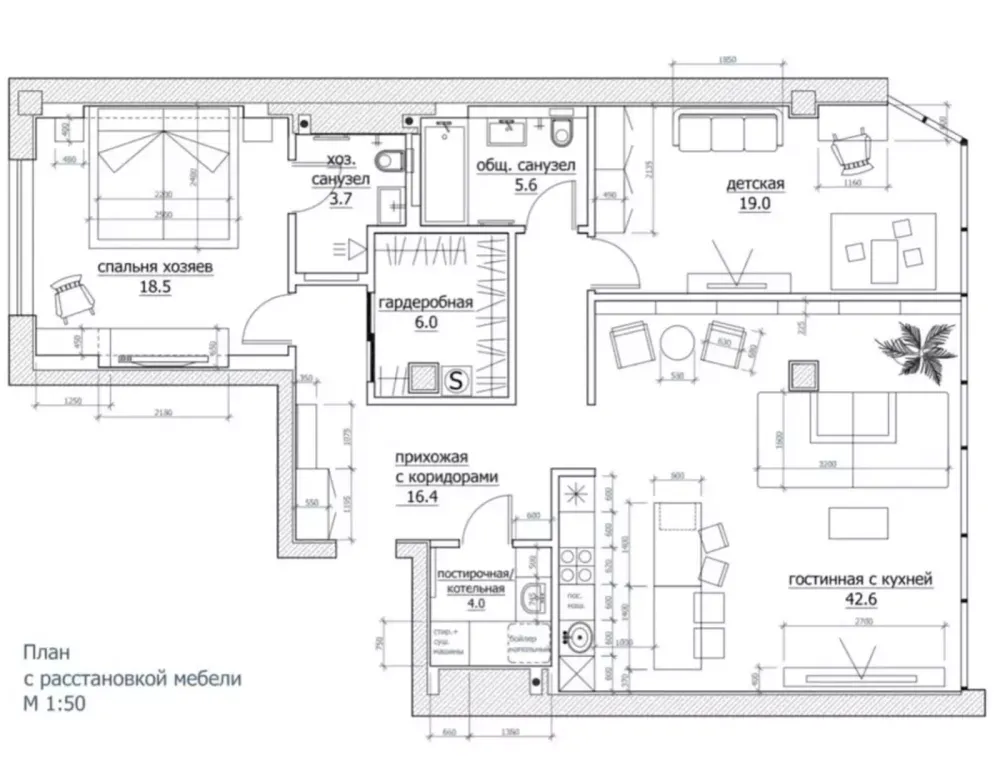 Продаж Квартира 2-кімнатна, 9/14 поверх на Гагаріна пр. (пр. Наукі), 112А Дніпро - фото 13