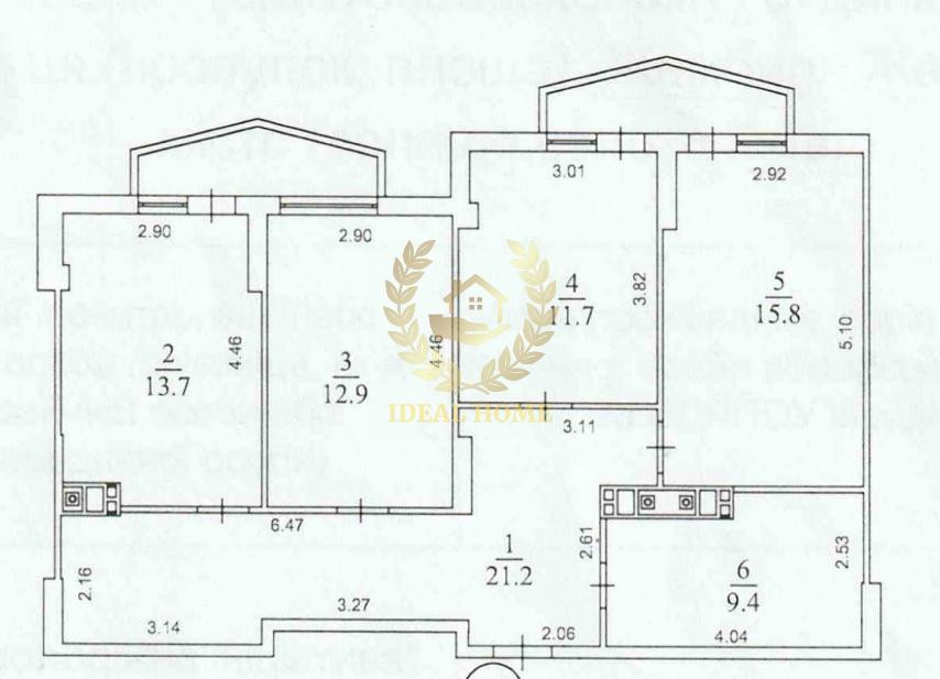Продаж Квартира 4-кімнатна на Жабаева Жамбила ул., 22 Киев - изображение 7