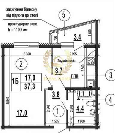 Продаж 1 кімн.квартири Київ Лівий берег Осокорки Київ