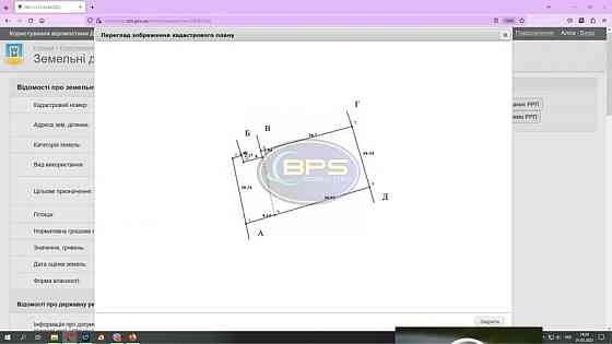 Продаж земельної ділянки 7.5 соток на вул. Перемоги Фонтанка