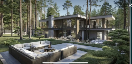 For sale 2-storey House with land 18 ares 550 sq.m 5 rooms at J82J+F8, Києво-Святошинський район, Київська область, 08106 Moshchun