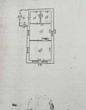 Продаж 1-поверховий Будинок з ділянкою 8 сот 40 кв.м 2 кімн. на Станишівка Zhytomyr