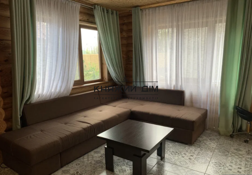 ПРОДАЁТСЯ ЭКО-ДОМ СО СРУБА В ЛЕСУ ВОЗЛЕ ОЗЕРА с.Малая Александровка Бориспольского района  - фото 3