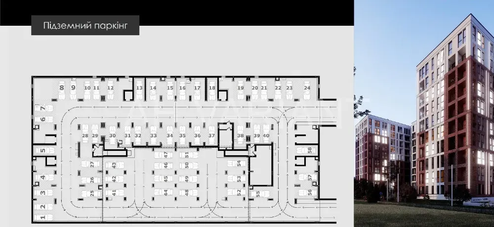 Продажа 2к Квартира 47 кв.м Гагаріна 28В Ужгород - изображение 20
