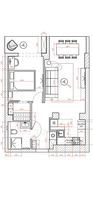 Продаж Квартира 1-кімнатна, 8/11 поверх на Мазепи Гетьмана вул., 160a Ивано-Франковск - изображение 12