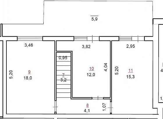 Продаж Квартира 5-кімнатна, 10/11 поверх на вул. Євгена Рихліка Житомир