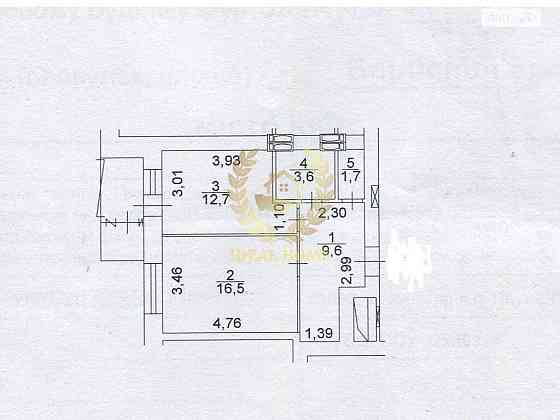 Продаж Квартира 1-кімнатна на Бориспольская ул., 25 Kiev