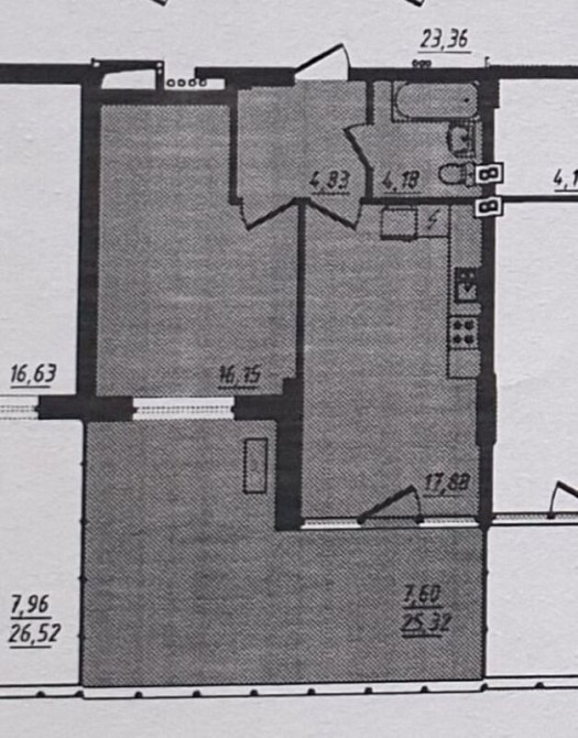 Оренда Квартира 2-кімнатна, 2/16 поверх на Жукова Маршала ул., 111 Одеса - фото 20