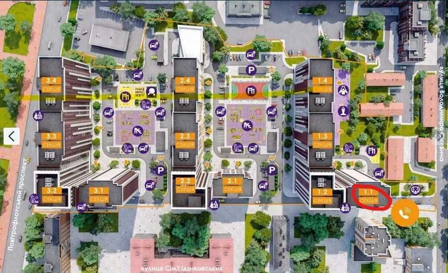 Продаж Квартира 3-кімнатна, 21/24 поверх на Повітряних сил вул., д. 56 Київ - фото 3