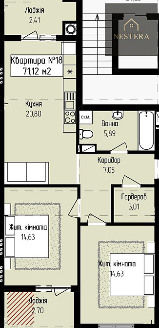 Продаж Будинок 1-кімнатний Ужгород - фото 12