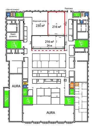 Оренда приміщення вільного призначення на Универмаг поверх - 2/5 Вінниця