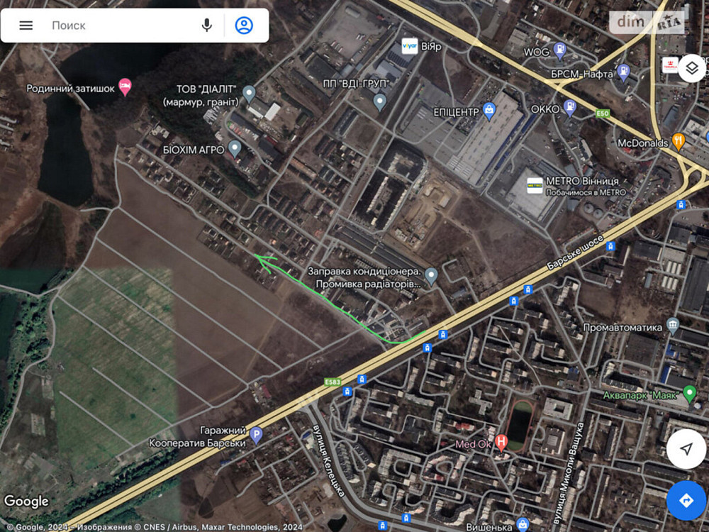 Продаж земельної ділянки 10 соток на Барське Шосе Vinnytsya - photo 2