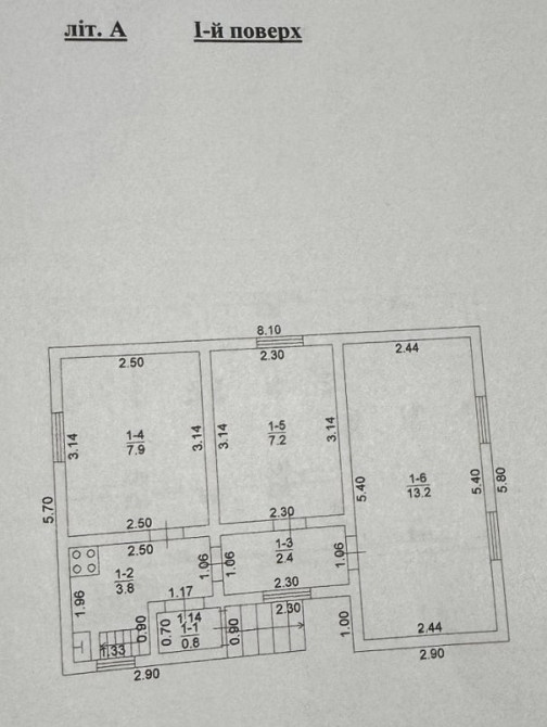 Продам дом в кооп "Заря" между Малой и Большой Долинами.







Общая площадь 70 кв.м.
2 этажа.
Под ремонт.
Газ, свет , вода заведены в дом. Молодіжне - фото 12