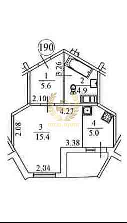 Продаж Квартира 1-кімнатна Киев