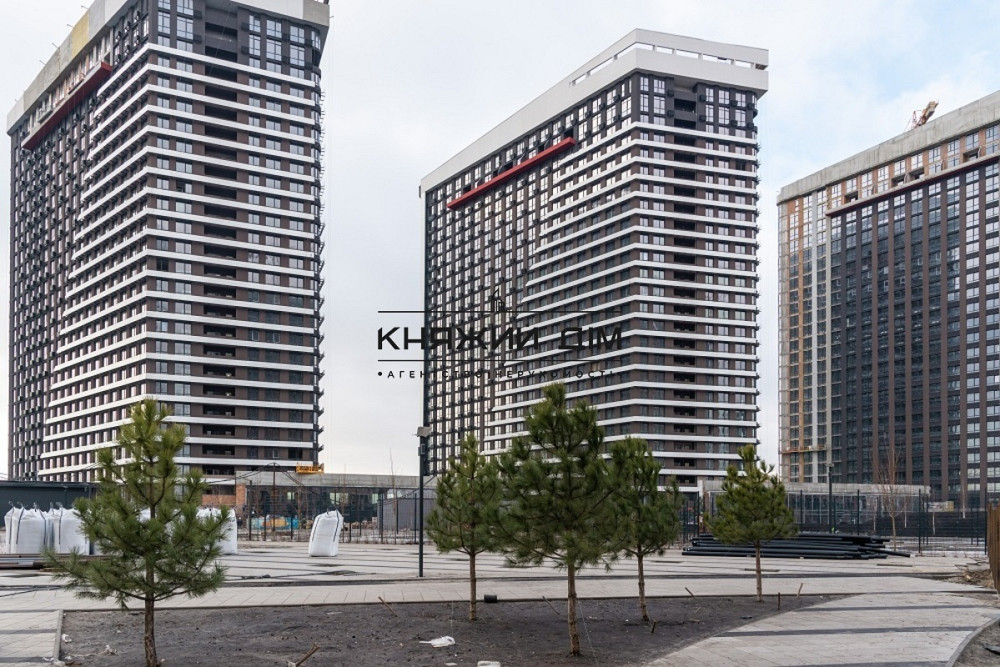 Велика 1к. квартира в ЖК Great, Дніпровська набережна № 21143298 Київ - фото 1