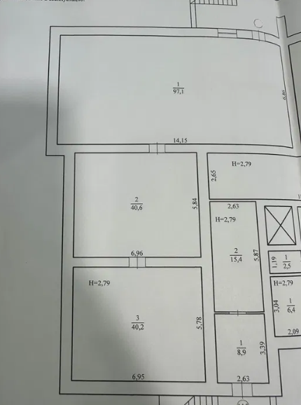 Продаж комерційне приміщення на ул. Бродская (ул. Ген. Плиева), 1б приміщень - 5, поверх - 1 Одеса - фото 12