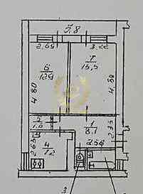 Продаж Квартира 2-кімнатна, 3/12 поверх на Саксаганского ул., 45 Київ