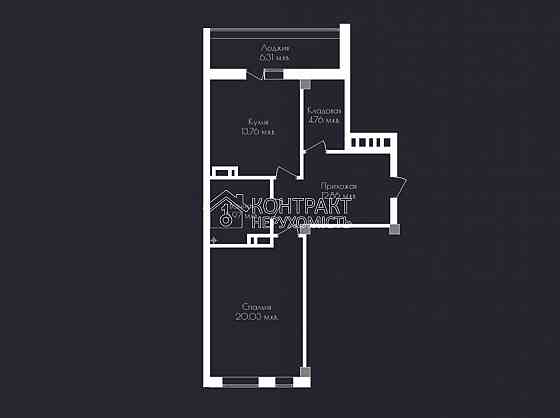 Продаж Квартира 1-кімнатна, 16/17 поверх на вул. Валентиновская Kharkiv