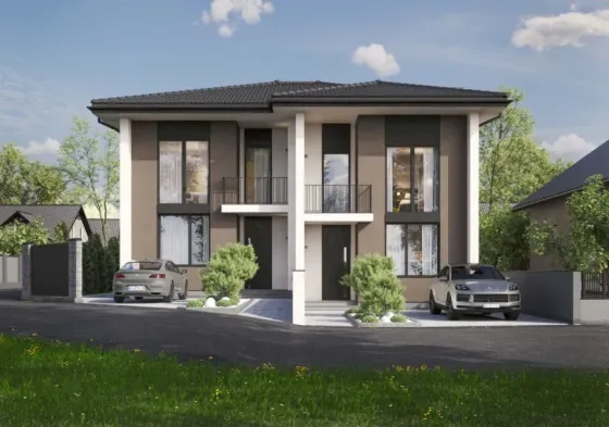 Продаж 2-поверховий Дуплекс з ділянкою 3.5 сот 140 кв.м 4 кімн. на Мінська Ужгород