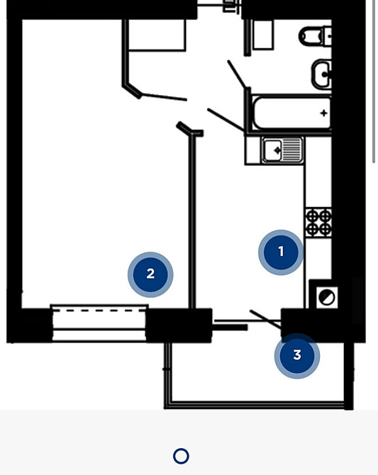 Продаж 1х-кімнатної квартири по вул. В. Великого Тернопіль - фото 13