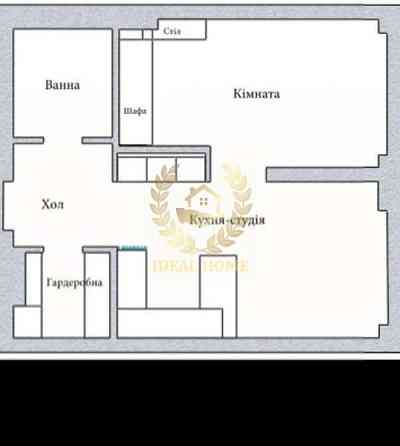 Продаж Квартира 1-кімнатна, 14/19 поверх на Бульварно-Кудрявская ул., 15А Київ