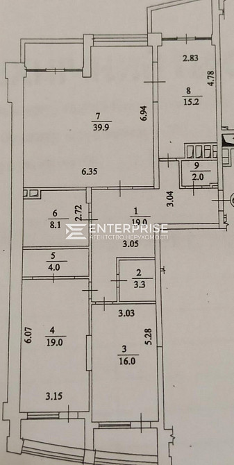 Оренда Квартира 3-кімнатна, 17/24 поверх на вул. Шамрила Тимофія Київ - фото 2