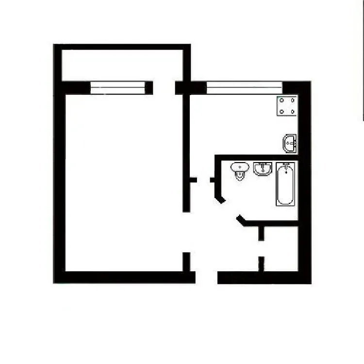 Аренда 1к Квартира 29.6 кв.м Паркова Сирецька, 6 Киев - изображение 17