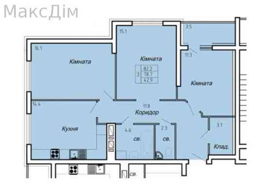 Продаж Будинок 3-кімнатний на вул. Полковника Нечая Ternopil'