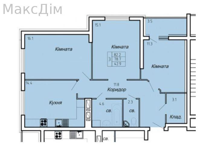 Продаж Будинок 3-кімнатний на вул. Полковника Нечая Тернопіль - фото 2