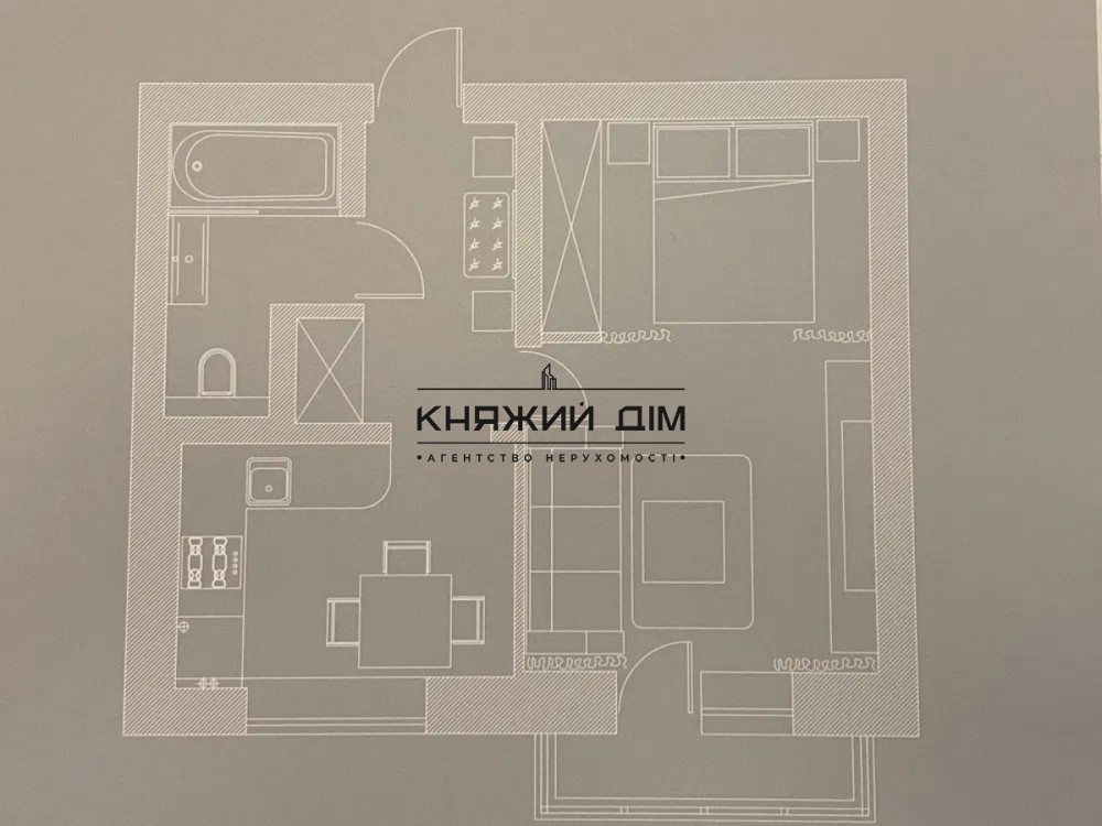 Продаж 1-но к. квартири на Печерську м. Кловська. № 21146660 Київ - фото 3