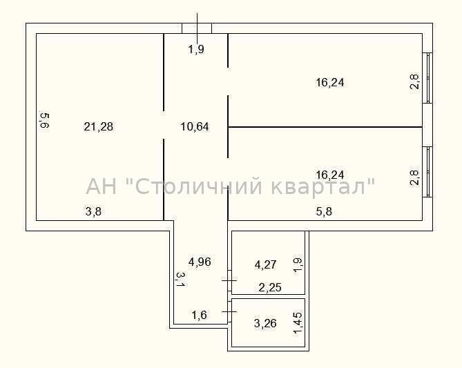 Оренда офісне приміщення на Глушкова Академіка пр-т, 31А приміщень - 3, поверх - 2/2 Київ - фото 2