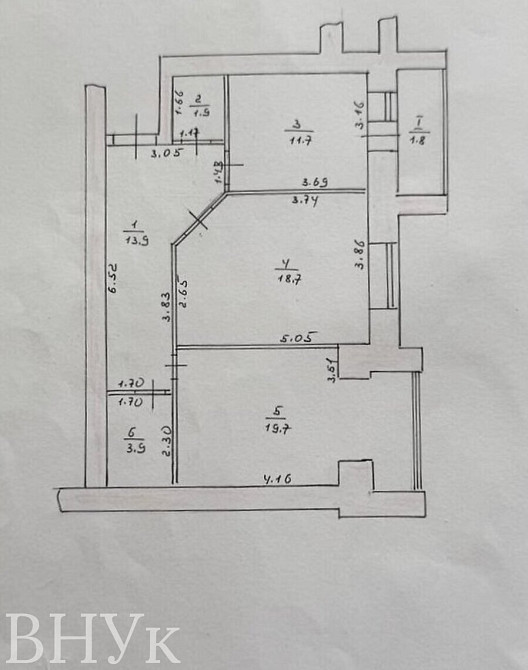 Продаж Квартира 2-кімнатна, 9/10 поверх на Іллєнка Тернопіль - фото 12
