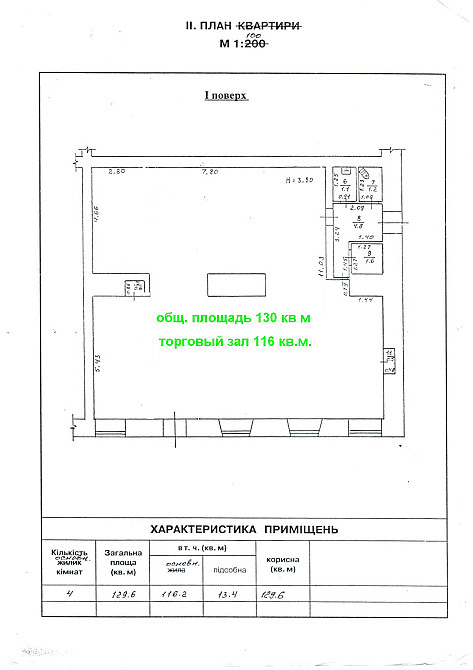 Продаж комерційне приміщення на переулок Красный, 9 приміщень - 3, поверх - 1 Одеса - фото 1