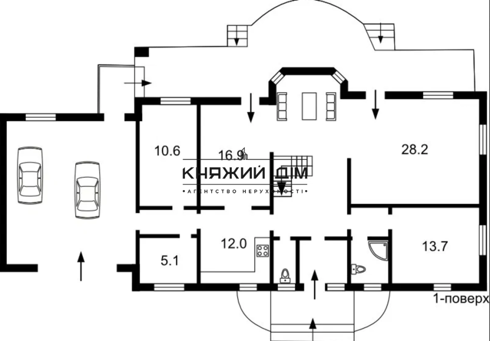 Продажа шикарного Дома с выходом на воду Осокорки № 228907 Київ - фото 12