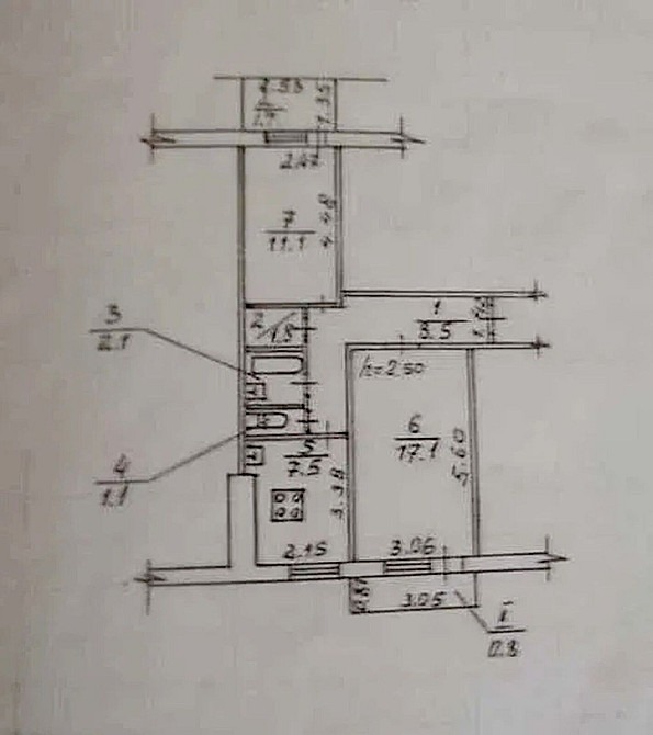 Продаж Квартира 2-кімнатна, 9/9 поверх на Любарского, 84А Дніпро - фото 18