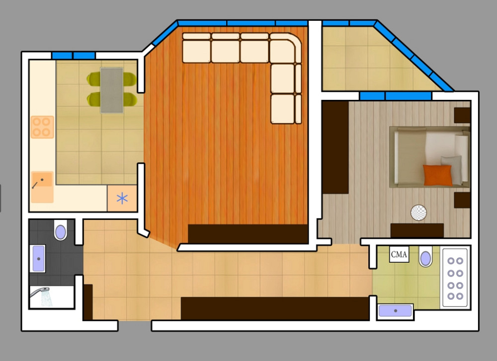 оренда 2-х к.кв.,м.Лівобережна ЖК Микільський град Київ - фото 2