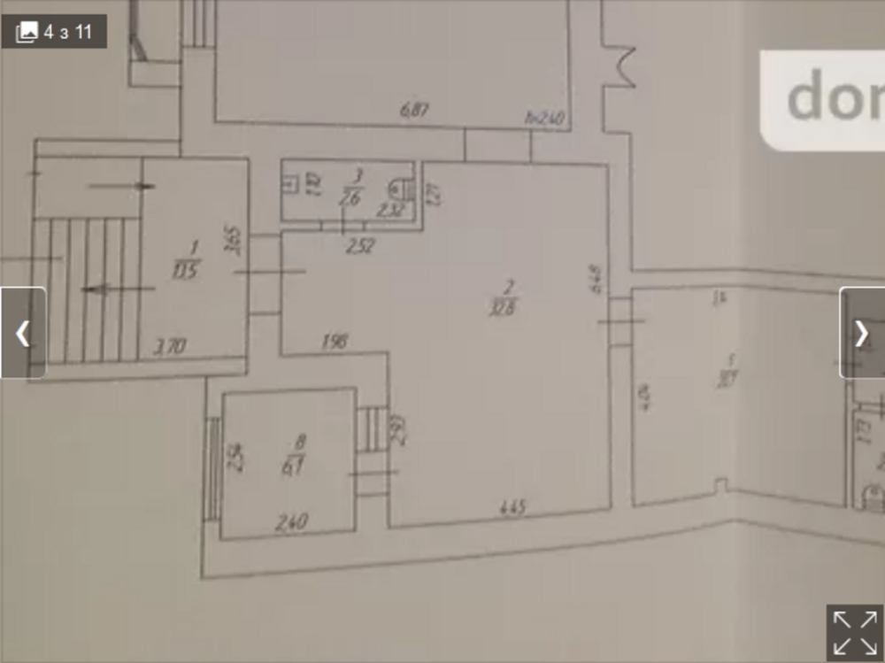 Оренда торгове приміщення на Зодчих поверх - 1/9 Винница - изображение 2