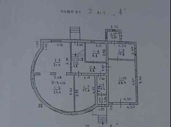 Продаж 2-поверховий Будинок з ділянкою 10 сот 215 кв.м 5 кімн. на Мар'янівка Zhytomyr