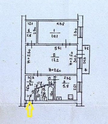 Продаж Квартира 2-кімнатна, 5/5 поверх на Фонтанская дорога Одеса - фото 8