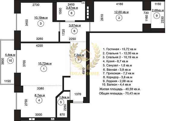 Продаж дуже зручної 3-к квартири по вул. Макіївській в Києві Київ