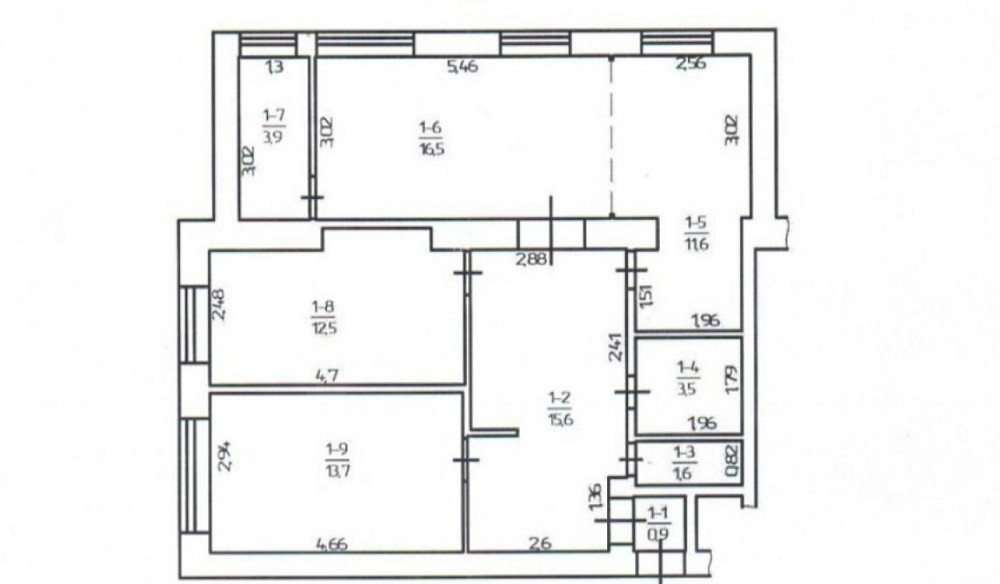 Продаж Квартира 3-кімнатна, 1/5 поверх на вул. Лесі Українки Житомир - фото 7
