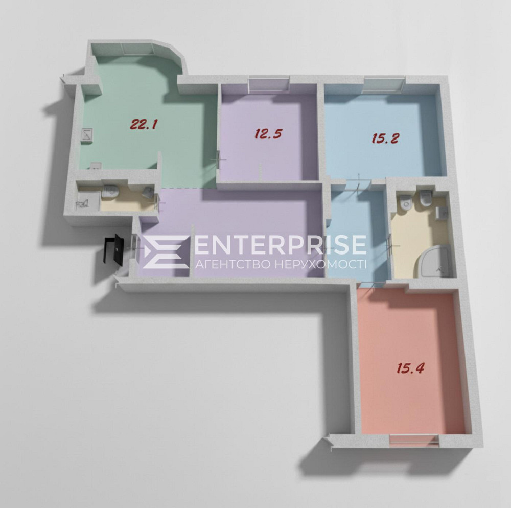 Продаж 4к Квартира 116 кв.м Пчілки Олени вул. Київ - фото 18