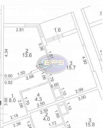Продаж 1к квартири 43.2 кв. м Одеса