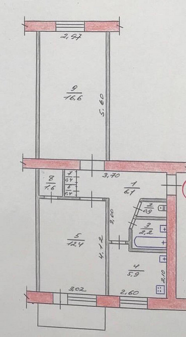 Продаж Квартира 2-кімнатна, 3/5 поверх на вул. Леха Качинського Житомир - фото 10