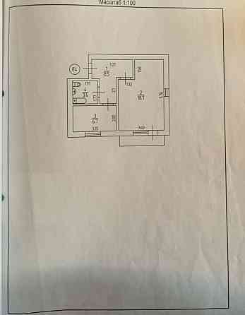 Пропонується до продажу 1кімнатна квартира на 101-му мікрорайоні Кропивницький