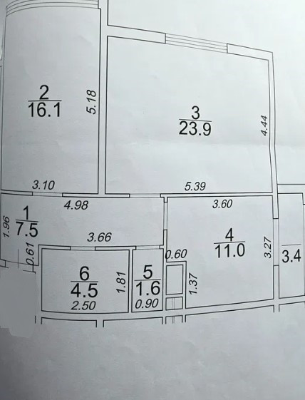 Продам 2-комнатную квартиру в 47 Жемчужине, ул. Академика Сахарова Крижановка (Коминтернивський район) - изображение 6