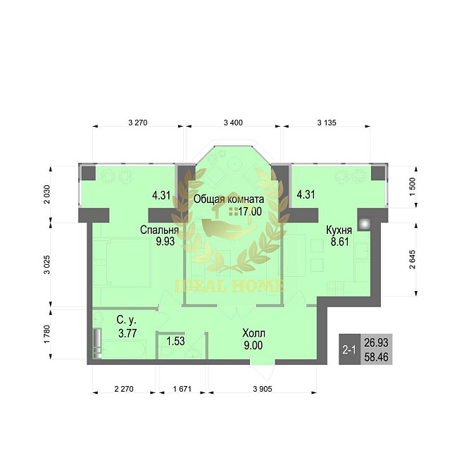 Продам 2к квартиру прс-т Героїв Небесної Сотні  - фото 2